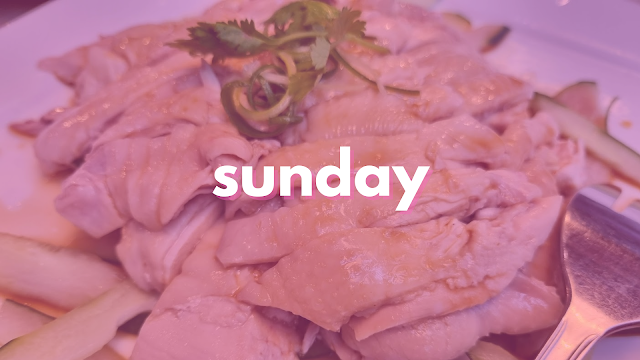 Sunday Hainanese Chicken