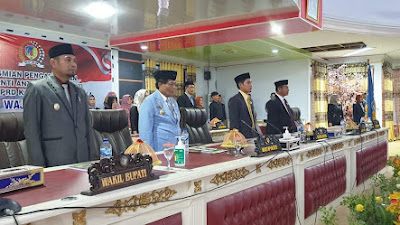 Hadiri Pelantikan PAW DPRD Kabupaten Donggala, Berikut Pesan Bupati