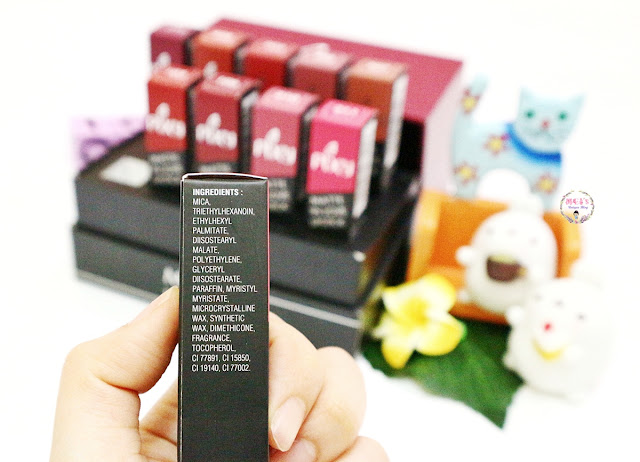 PIXY Matte in Love Lipstick ingredients