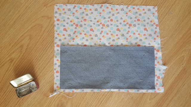 Easy Snap Pouch (upcycled jeans part 1)