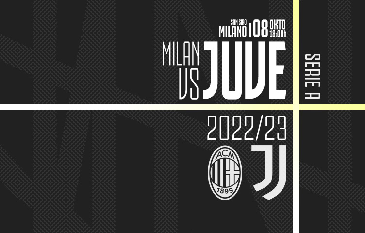 Serie A 2022/23 / 9. kolo / Milan - Juventus, subota, 18:00h
