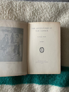 An antique Tom Sawyer Book