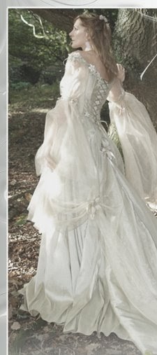  Wedding  Gown Bridal Gown Medieval Celtic Irish  
