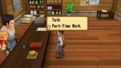 How to Part-Time Work in Harvest Moon: Hero of Leaf Valley