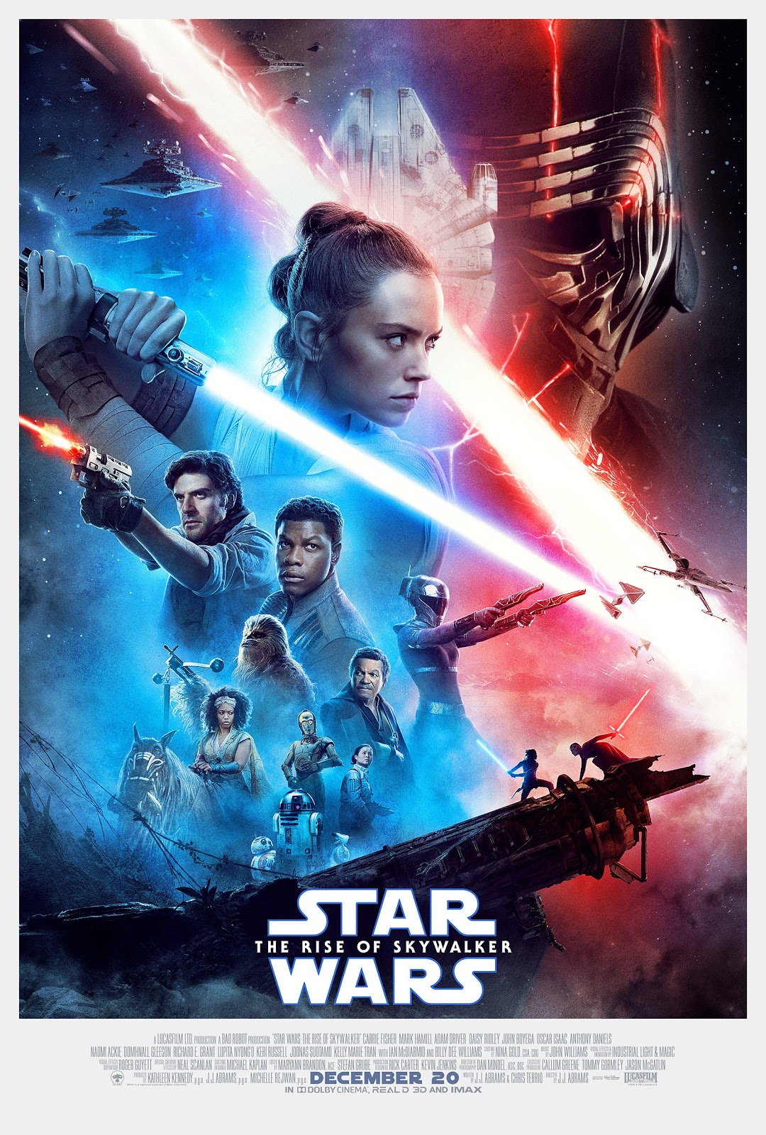 Star Wars The Rise of Skywalker theatrical poster