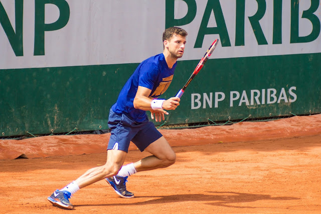 Grigor Dimitrov tennis roland-garros