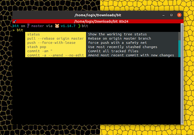 bit interactive git cli