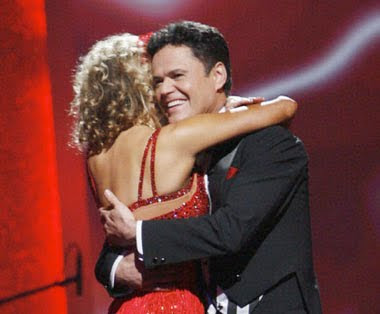 Donny Osmond Champions of Dancing With the Stars - Kym Johnson and Donny Osmond