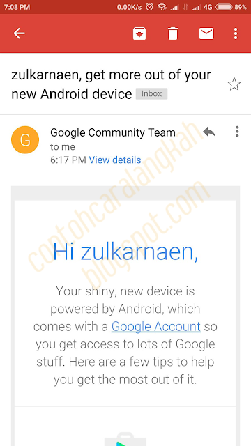 Cara Membuat Email Gmail di HP Android