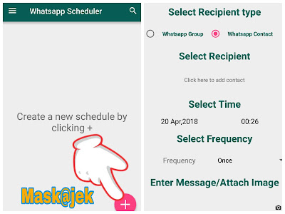 pengaturan whatsapp sceduler