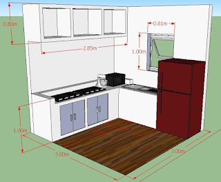 Cara Membuat Kitchen Set Minimalis