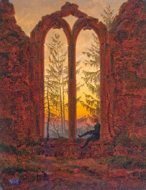 Quadro romanticismo Caspar David Friedrich, Il sognatore