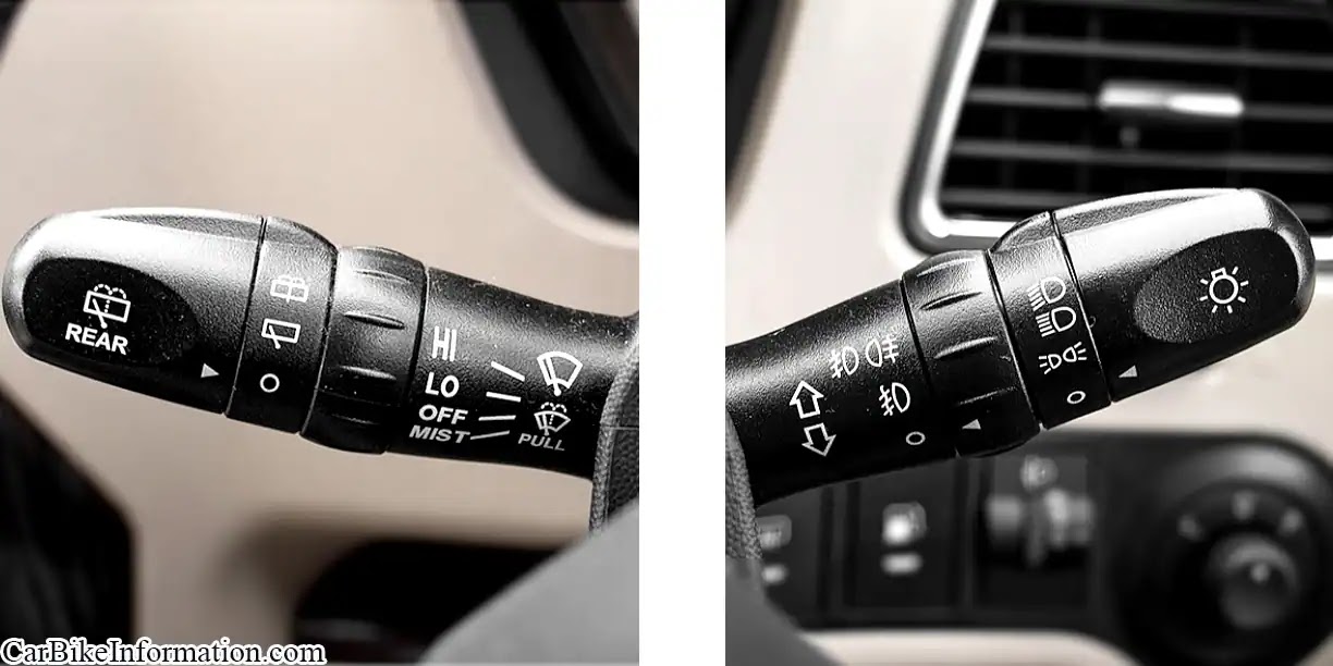 Mahindra Scorpio S11 Headlight and Wiper Controls