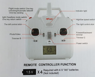 Spesifikasi Drone MJX X102H - GudangDrone