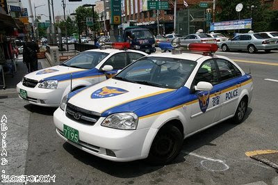 Korea Police Car