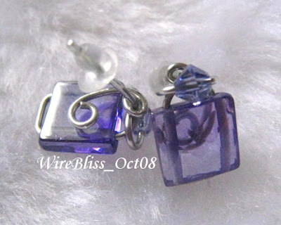 Purple Themed Earrings