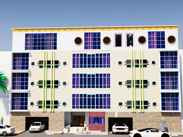 façade principale vue 3D