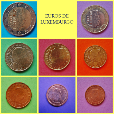 Monedas Euro Luxemburgo