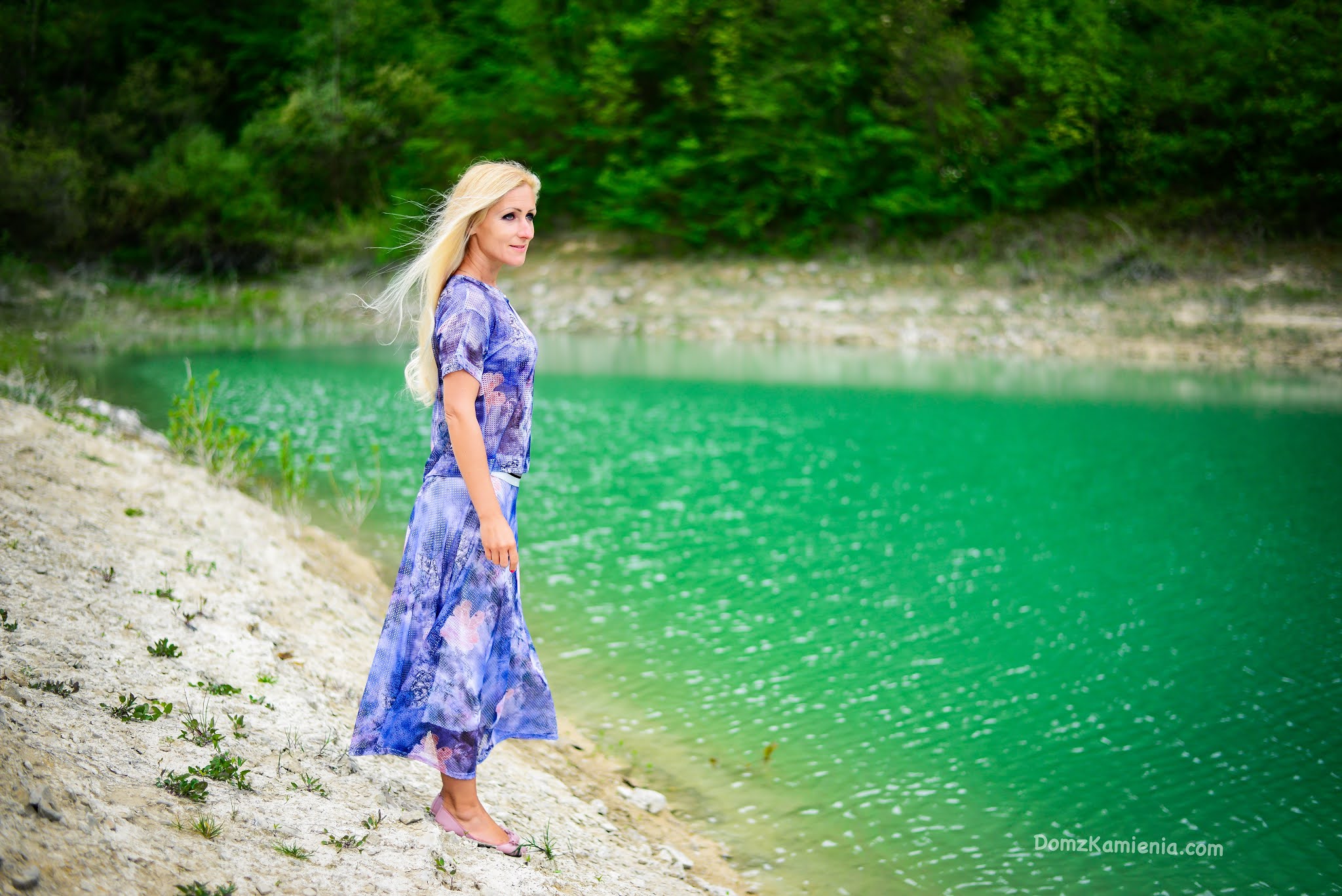 Kasia z Domu z Kamienia, lago di Bracanello