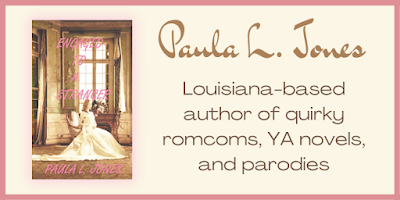 Paula L Jones Louisiana-based author of quirky romcoms, YA novels, and parodies