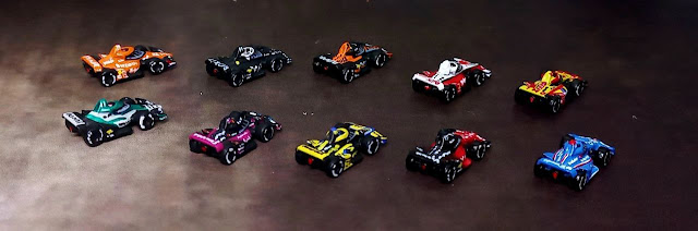 Indycar model for Formula D board game