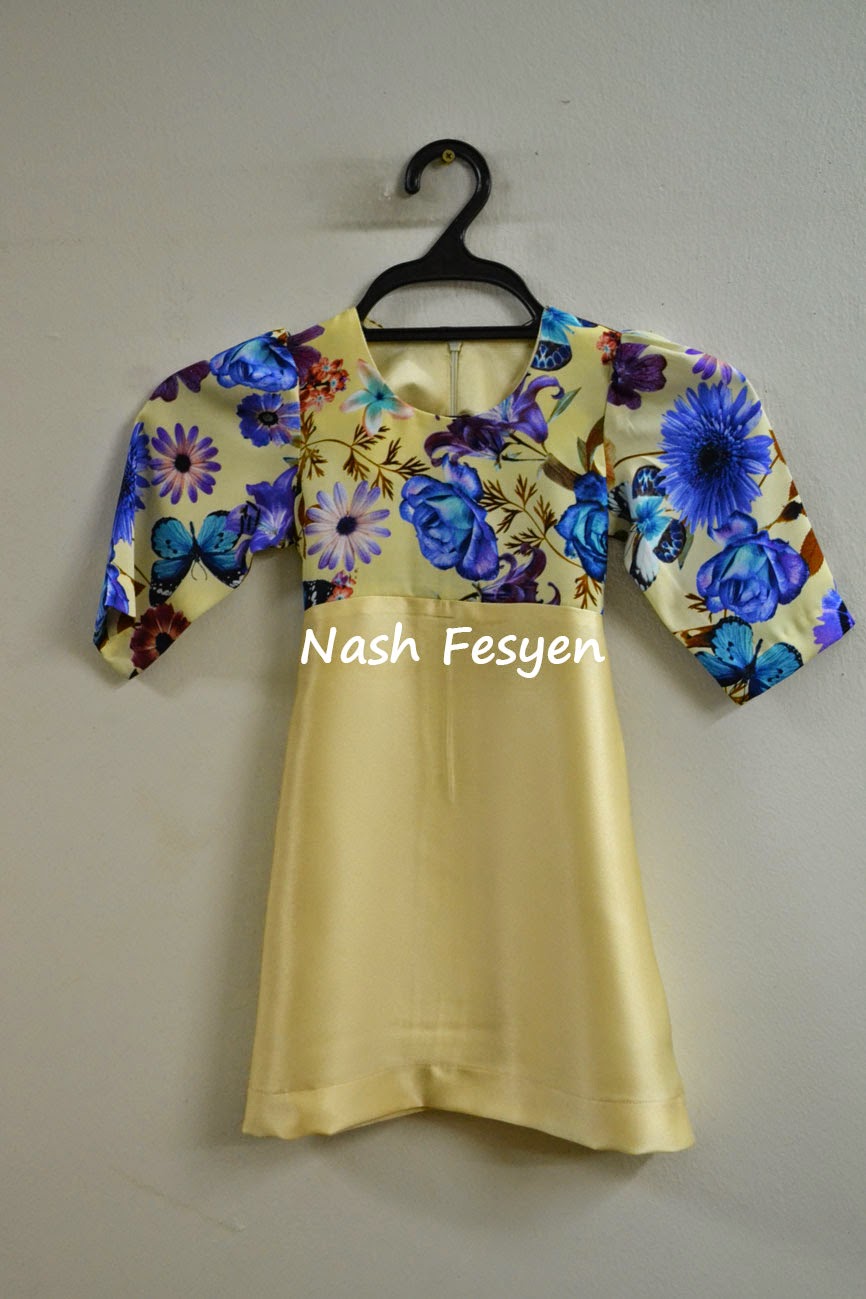 Nash Fesyen jahit baju  kurung 