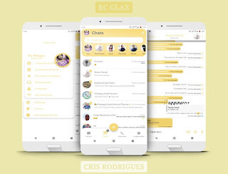 Rc White08 Theme For YOWhatsApp & Fouad WhatsApp By Cristina