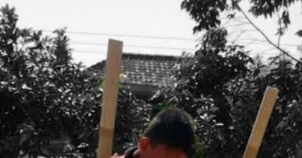  PUSAT  KERAJINAN  BAMBU DAN KAYU Jual Egrang Bambu Egrang 