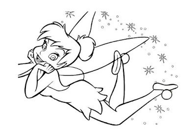 Desenhos para Colorir da Sininho – Imagens para Imprimir da Tinker Bell