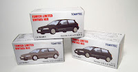 Tomica Limited Vintage Neo: LV-N48e Honda Civic SiR-S + LV-N48f Civic SiR II