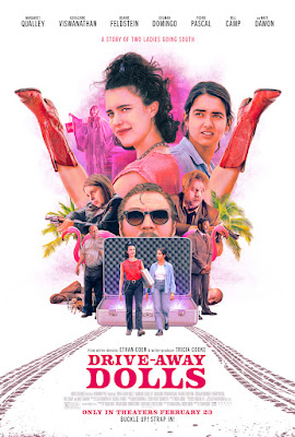 Drive Away Dolls Margaret Qualley Geraldine Viswanathan Movie Poster 3