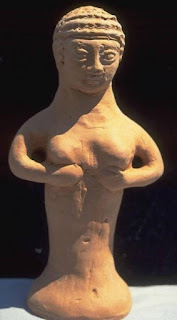 Малка оброчна статуя на Ашера
