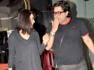 Actress Preity Zinta spotted at the airport