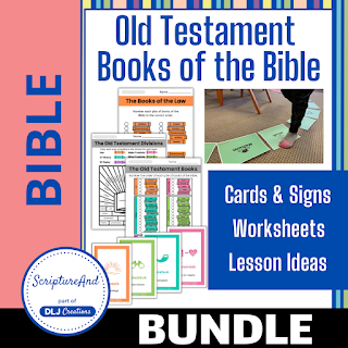 Old Testament Books of the Bible Bundle | scriptureand.blogspot.com