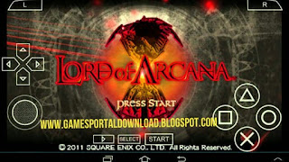  Lord of Arcana PSP ISO Compressed