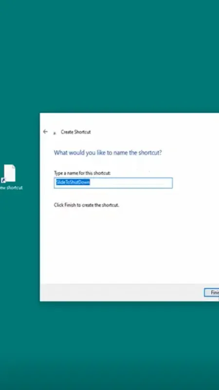 طريقة عمل shutdown للويندوز كأنه ايفون او تليفون اندرويد