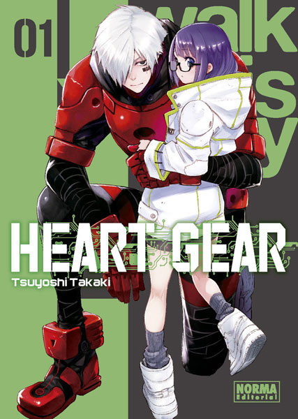 En agosto se reanuda la publicación del manga Heart Gear