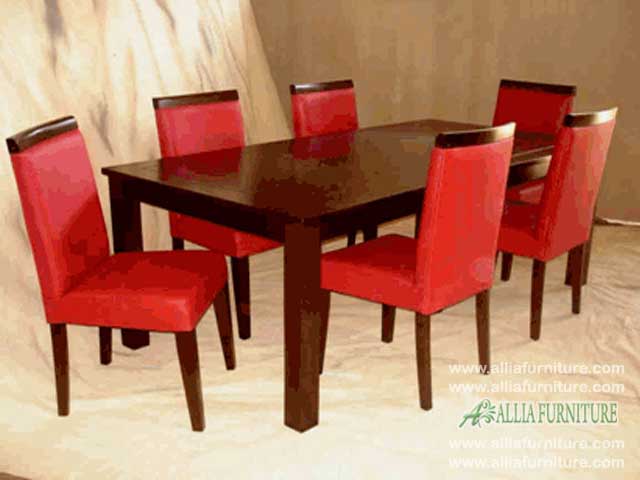 Kursi meja  makan  set minimalis  prada Allia Furniture