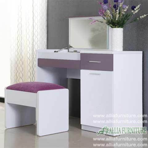  Meja  rias  minimalis  modern model  berry Allia Furniture