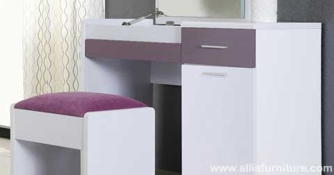  Meja  rias  minimalis modern model berry Allia Furniture