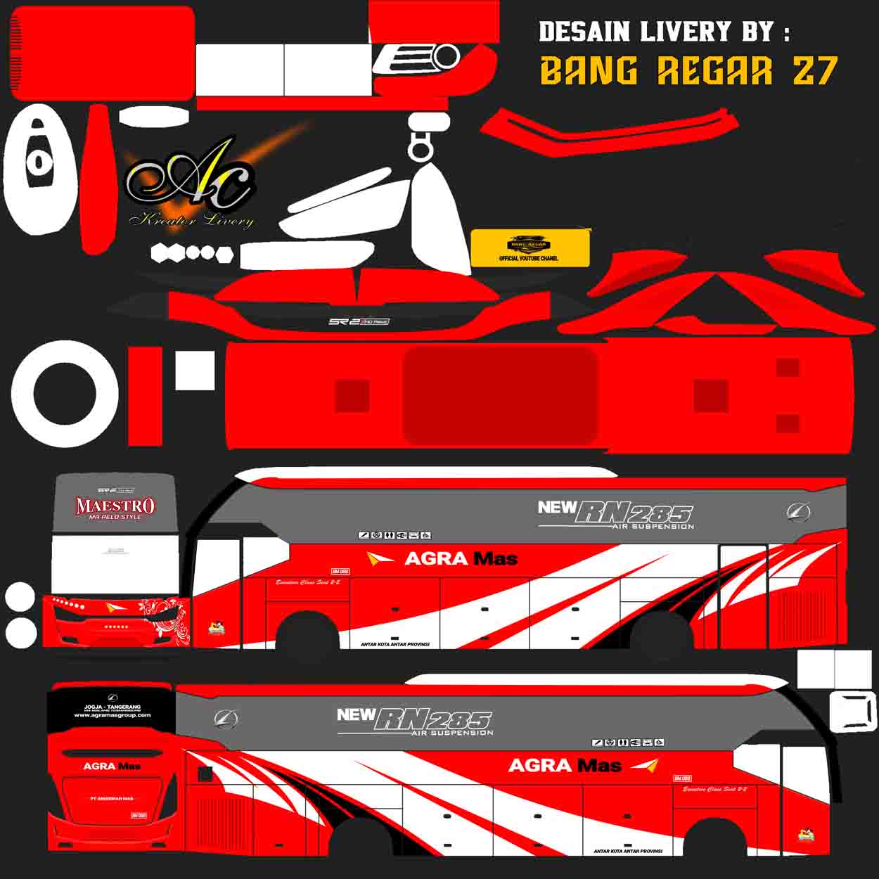 download livery bussid sr2 jernih