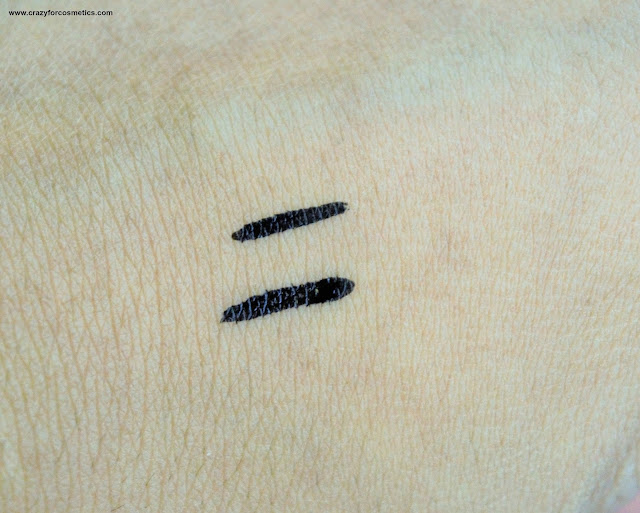 KATE Deep Liquid Eyeliner WP BK 1 Swatches