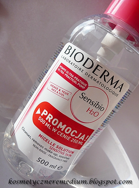 Bioderma, Bioderma Sensibio H2O, płyn micelarny, demakijaż, wizaz