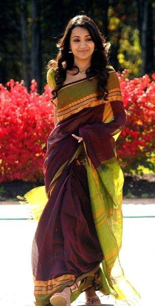 Trisha Krishnan In Saree