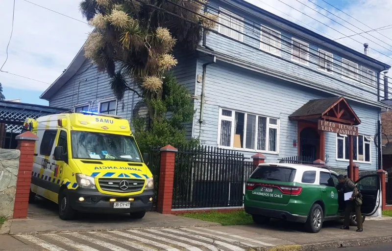 Osorno: Riña al interior de liceo deja un lesionado