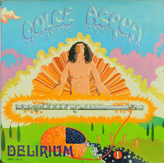 Delirium "Dolce Acqua" 1971 Italy Prog Rock (100 Best Albums of Italian Progressive by Mox Cristadoro book) debut album