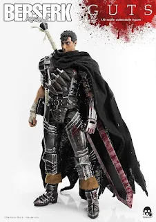 Guts Berserk figure by threezero