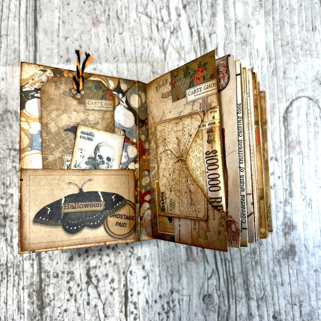 #creeponjune Tracie Fox Collaboration Day 15 Mini Journal In A Matchbox