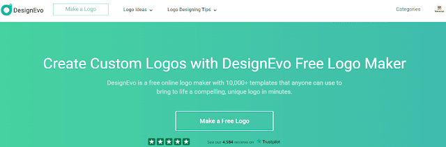 كيفية إنشاء شعار على موقع DesignEvo
