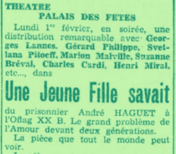 Journal de Roanne du 29 janvier 1943 (Retronews)